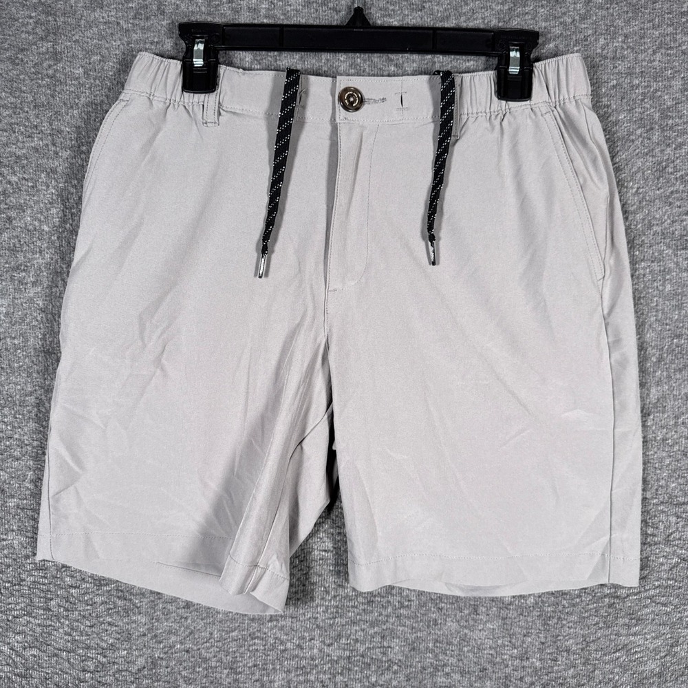 Chubbies Everywear Shorts Mens Medium Grey 8" Stretch Lined Performance Active